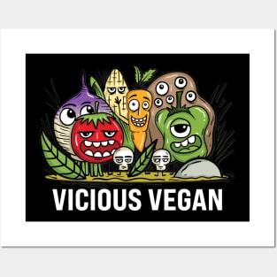 Vicious Vegan Posters and Art